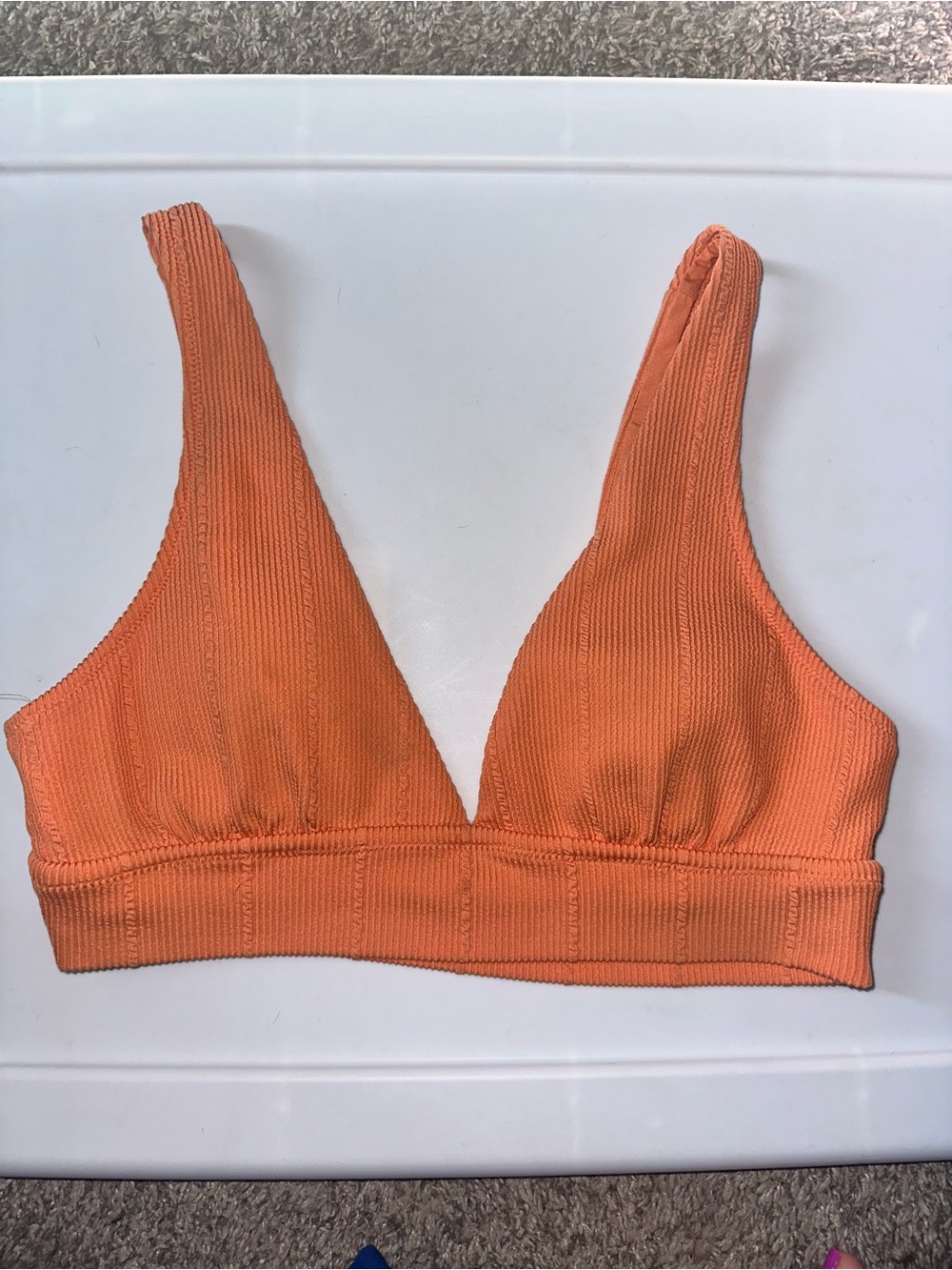 Orange Aerie Bikini Top